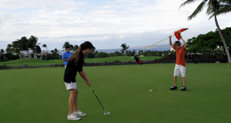 Nothing says summer vacation like escaping to a Hawaiian beach. The Mauna Lani Resort on the Kohala Coast offers plenty to keep kids busy.